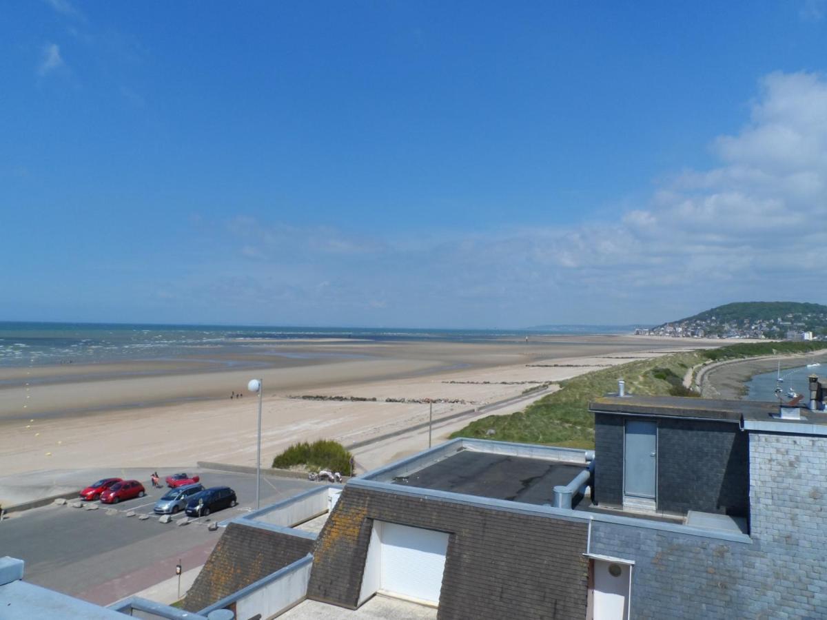 Appartement Avec Terrasse Panoramique, Acceptant Les Animaux, Parking - Fr-1-487-281 Cabourg Exterior foto
